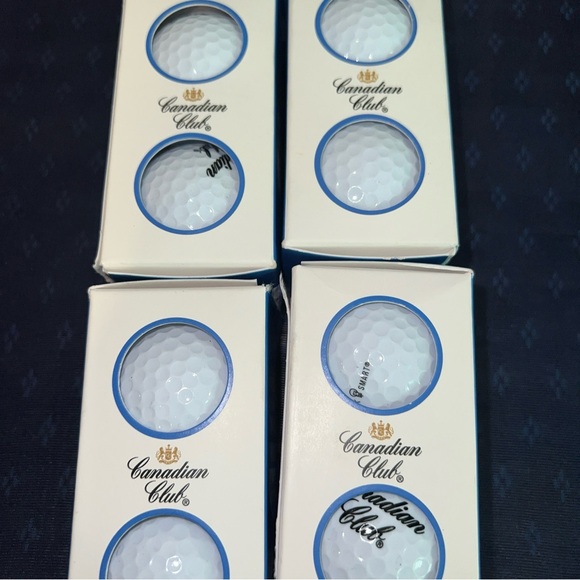 Collectible AdvertisingnCanadian Club Whisky 6 Boxes Golf Balls New Box 2021 - Picture 5 of 11